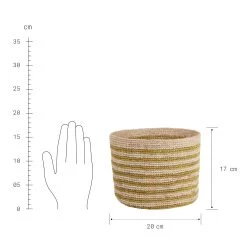 4-tlg. Korbset Handgefertigt Aus Raffia ISALO In Natur-Gelb -Butlers butlers 4 tlg korbset handgefertigt aus raffia isalo in natur gelb 3