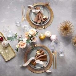 4x Dinnerteller Ø27cm NATIVE In Grau -Butlers butlers 4x dinnerteller o27cm native in grau 9