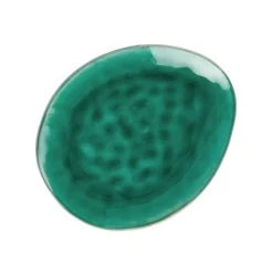 4x Frühstücksteller L 20 X B 17cm DE LA ROYA In Dunkelgrün -Butlers butlers 4x fruhstucksteller l 20 x b 17cm de la roya in dunkelgrun 2