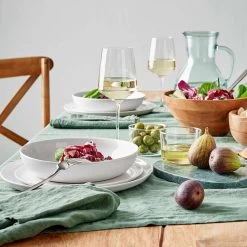 4x Frühstücksteller Ø23cm NATIVE In Weiß -Butlers butlers 4x fruhstucksteller o23cm native in weiss 12