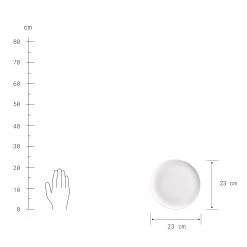 4x Frühstücksteller Ø23cm NATIVE In Weiß -Butlers butlers 4x fruhstucksteller o23cm native in weiss 4