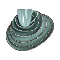 4x Schale 390ml FINCA In Blau -Butlers butlers 4x schale 390ml finca in blau 4