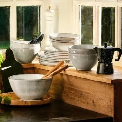 4x Tasse 400ml HENLEY In Grau -Butlers butlers 4x tasse 400ml henley in grau 4