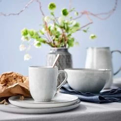 4x Tasse 400ml HENLEY In Grau -Butlers butlers 4x tasse 400ml henley in grau 6