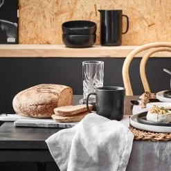 4x Tasse Mit Henkel 400ml CASA NOVA In Schwarz -Butlers butlers 4x tasse mit henkel 400ml casa nova in schwarz 8