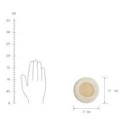 4x Untersetzer Ø11cm COSMOS In Weiß 7 4x Untersetzer Ø11cm COSMOS In Weiß -Butlers butlers 4x untersetzer o11cm cosmos in weiss 2