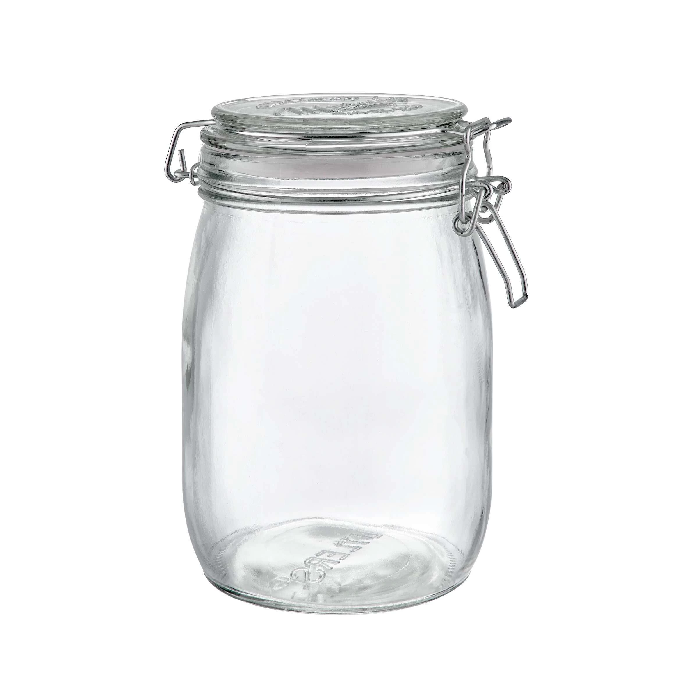 6x Aufbewahrungsgläser 1000ml MASON'S In Transparent 5 6x Aufbewahrungsgläser 1000ml MASON'S In Transparent – Bild 3