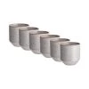 6x Tasse 180ml UNIQUE In Grau -Butlers butlers 6x tasse 180ml unique in grau