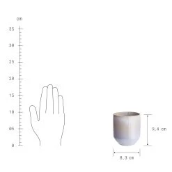 6x Tasse 290ml UNIQUE In Pastellblau -Butlers butlers 6x tasse 290ml unique in pastellblau 3