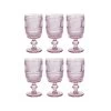6x Weingläser 230ml FIRENZE In Rosa -Butlers butlers 6x weinglaser 230ml firenze in rosa