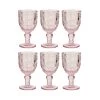 6x Weingläser 230ml VICTORIAN In Rosa -Butlers butlers 6x weinglaser 230ml victorian in rosa