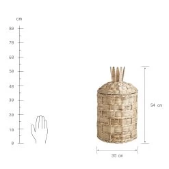 Ananaskorb Ø35cm PINEAPPLE In Natur -Butlers butlers ananaskorb o35cm pineapple in natur 3