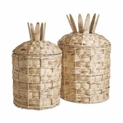 Ananaskorb Ø40cm PINEAPPLE In Natur -Butlers butlers ananaskorb o40cm pineapple in natur 7