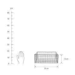 Aufbewahrungskorb Rechteckig L 34 X B 24cm DEPOSIT In Schwarz -Butlers butlers aufbewahrungskorb rechteckig l 34 x b 24cm deposit in schwarz 2