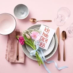 Besteck-Set 16-tlg. QUEENS In Roségold -Butlers butlers besteck set 16 tlg queens in rosegold 9