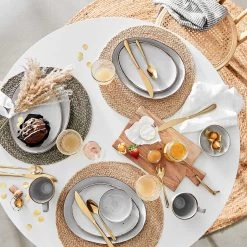 Besteck-Set 4-tlg. QUEENS In Gold -Butlers butlers besteck set 4 tlg queens in gold 15