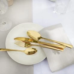 Besteck-Set 4-tlg. QUEENS In Gold -Butlers butlers besteck set 4 tlg queens in gold 9