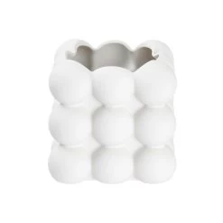 Blumentopf B 12 X T 12cm BUBBLE In Weiß -Butlers butlers blumentopf b 12 x t 12cm bubble in weiss 2