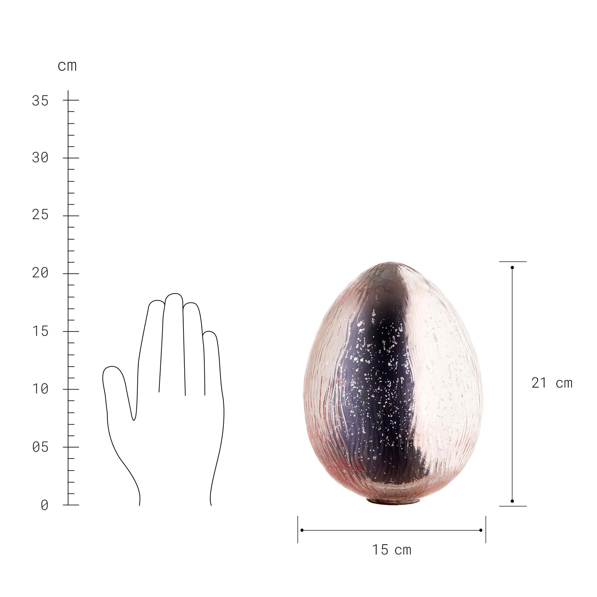 Deko Ei Höhe 21cm EASTER In Rosa 5 Deko Ei Höhe 21cm EASTER In Rosa – Bild 3