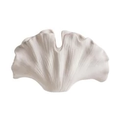 Deko-Objekt Blatt Höhe 21cm GINKGO In Creme -Butlers butlers deko objekt blatt hohe 21cm ginkgo in creme 4