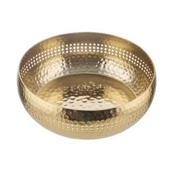 Deko-Schale Mit Lochrand Ø27cm BALI In Gold -Butlers butlers deko schale mit lochrand o27cm bali in gold 3