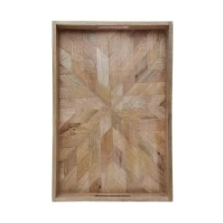 Deko-Tablett Mit Intarsienmuster L 46 X B 31cm MANGO DAYS In Braun -Butlers butlers deko tablett mit intarsienmuster l 46 x b 31cm mango days in braun 3