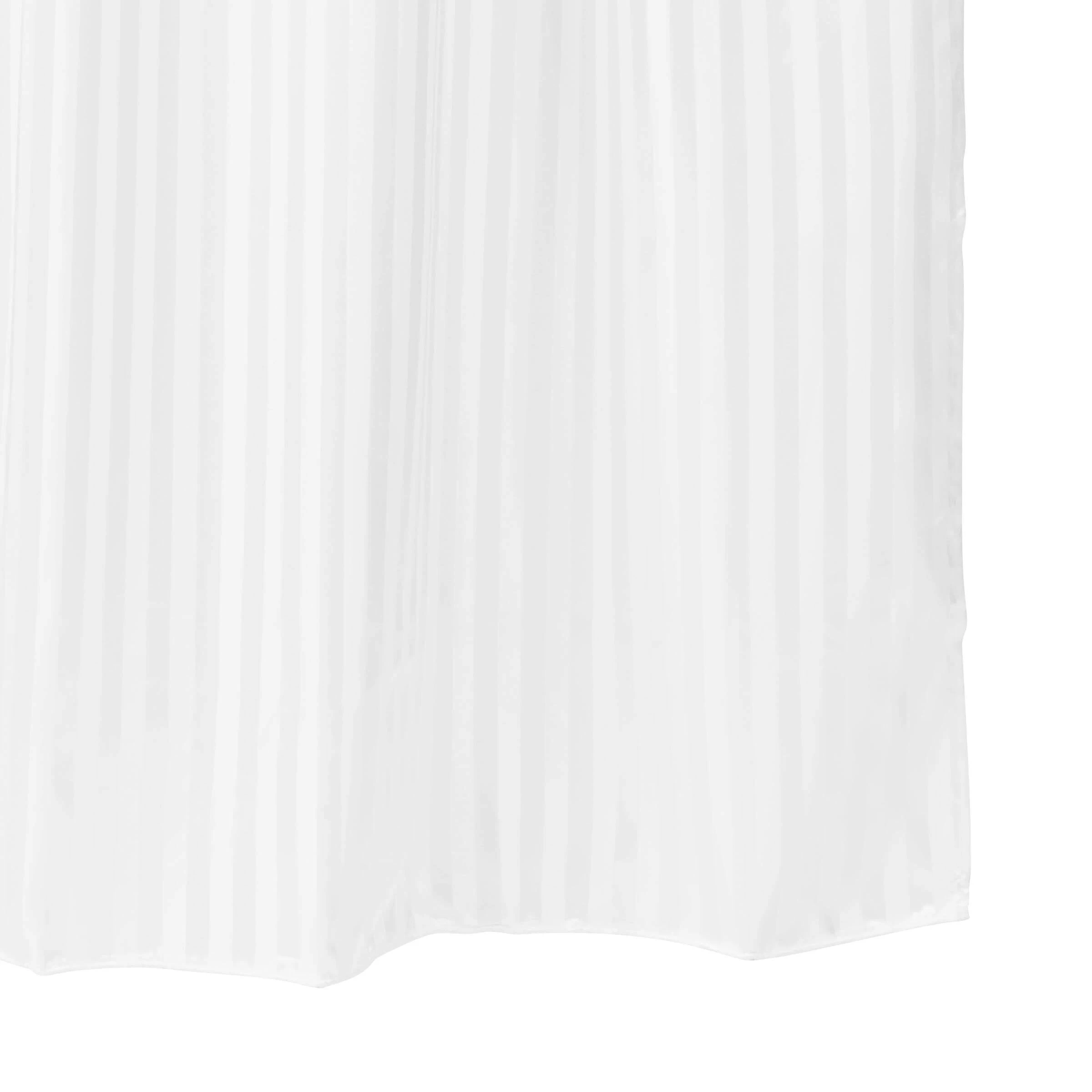 Duschvorhang Streifen WET WET WET In Weiß 4 Duschvorhang Streifen WET WET WET In Weiß – Bild 2