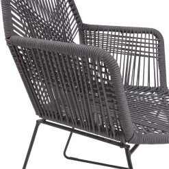 Gartensessel CORDÉE In Dunkelgrau -Butlers butlers gartensessel cordee in dunkelgrau 9