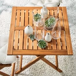 Gartentisch Klappbar LODGE In Natur -Butlers butlers gartentisch klappbar lodge in natur 14