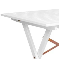 Gartentisch Klappbar LODGE In Weiß -Butlers butlers gartentisch klappbar lodge in weiss 5