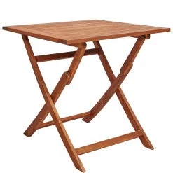 Gartentisch Klappbar SOMERSET In Braun