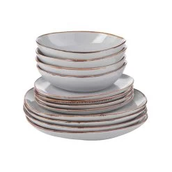 Geschirr-Set 12-tlg. FINCA In Grau