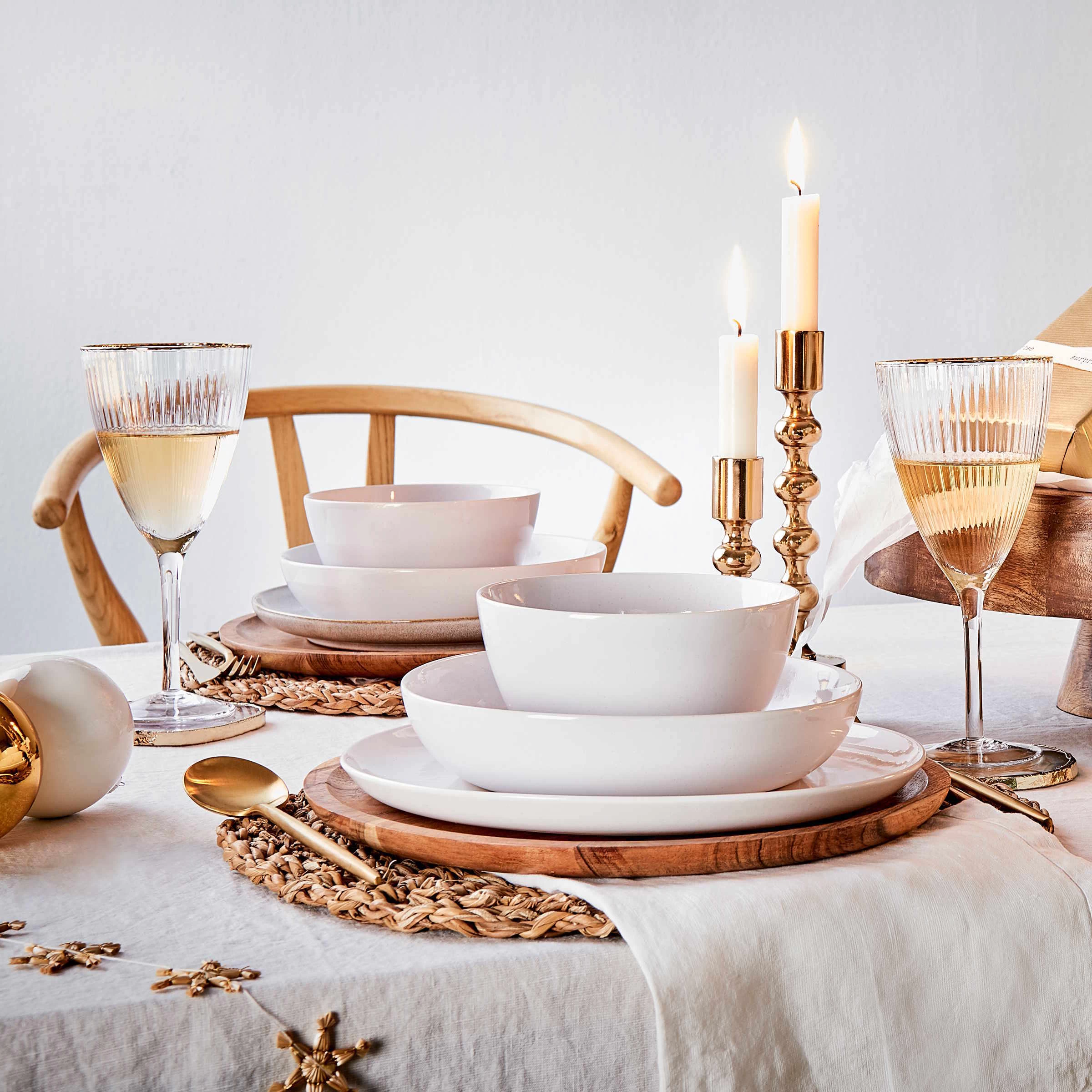 Geschirr-Set 12-tlg. NATIVE In Weiß 17 Geschirr-Set 12-tlg. NATIVE In Weiß – Bild 15