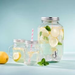 Getränkespender 3,5 L REFRESH In Transparent -Butlers butlers getrankespender 3 5 l refresh in transparent 10