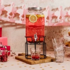 Getränkespender 3,5 L REFRESH In Transparent -Butlers butlers getrankespender 3 5 l refresh in transparent 5