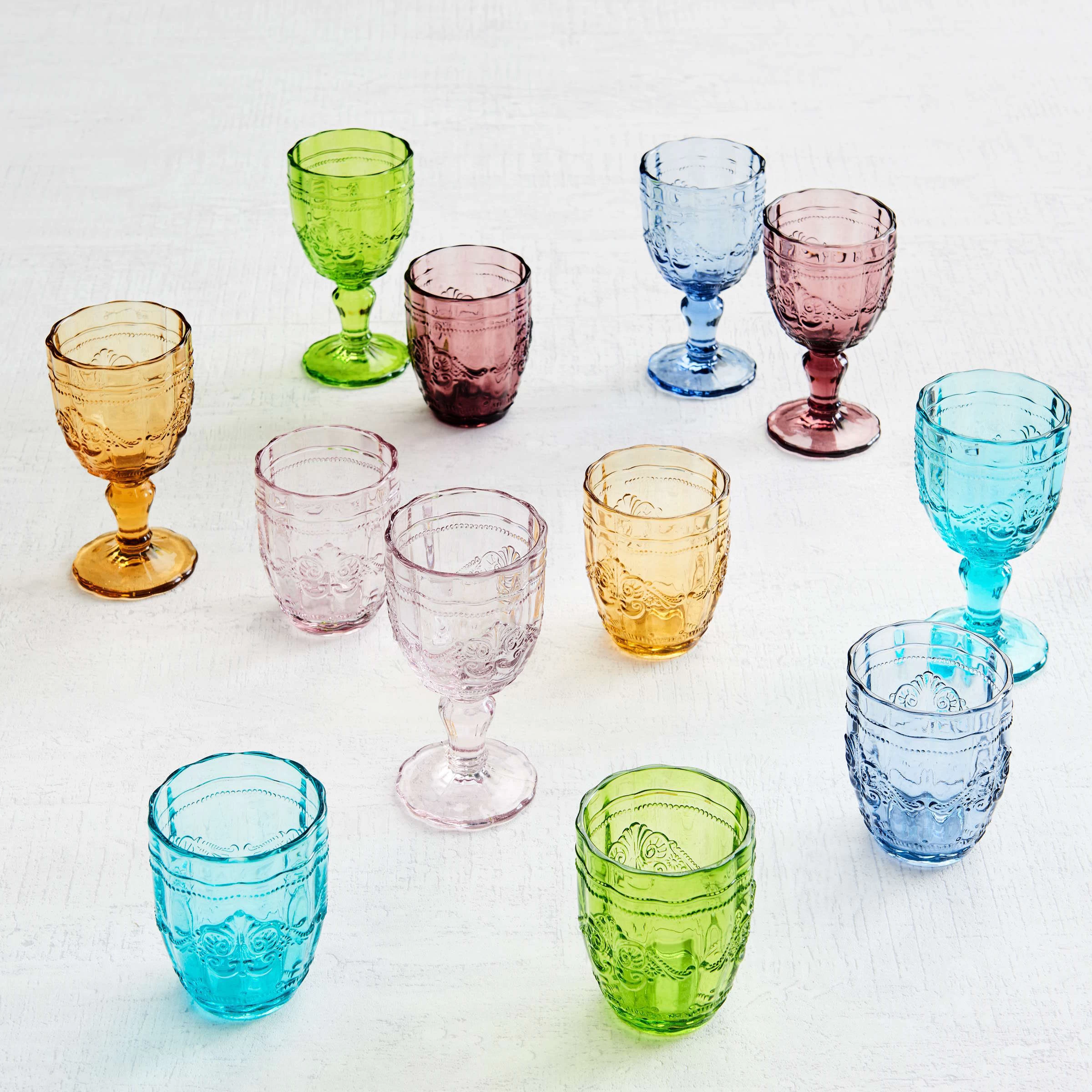 Glas 250ml VICTORIAN In Blau 6 Glas 250ml VICTORIAN In Blau – Bild 4