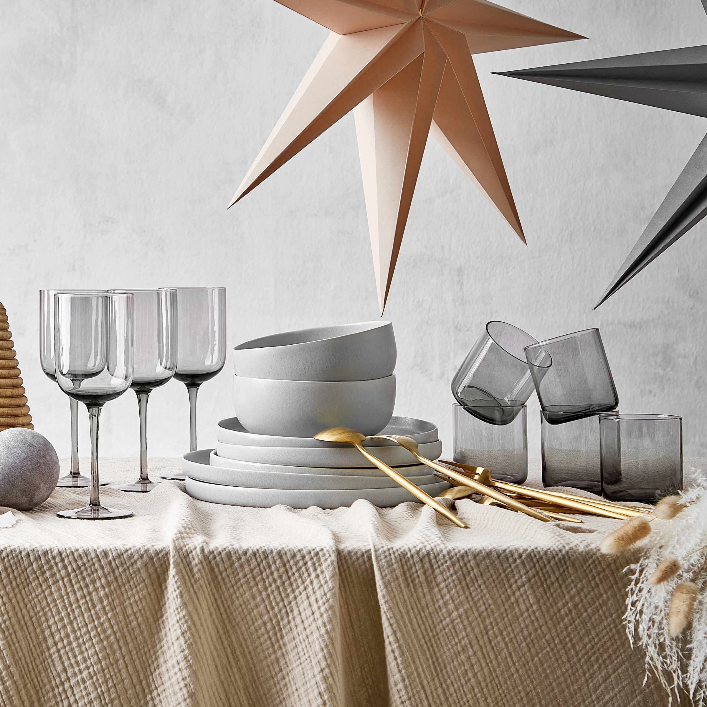 Glas 325ml VENICE In Grau 7 Glas 325ml VENICE In Grau – Bild 5