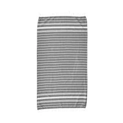 Hamamtuch L 170 X B 90cm SURFSIDE In Anthrazit -Butlers butlers hamamtuch l 170 x b 90cm surfside in anthrazit 2