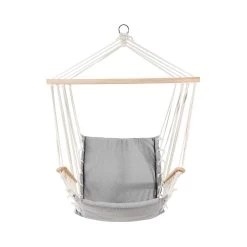 Hängesessel Mit Holzarmlehnen BABOON In Grau -Butlers butlers hangesessel mit holzarmlehnen baboon in grau 2