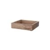 Holzkasten Quadratisch L 20 X B 20cm STANDARD SUPPLY In Braun -Butlers butlers holzkasten quadratisch l 20 x b 20cm standard supply in braun