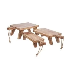 Holzpodest L 36 X B 17cm ON STAGE In Braun -Butlers butlers holzpodest l 36 x b 17cm on stage in braun 7