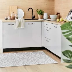 In- & Outdoor-Teppich Ethno L 150 X B 90cm COLOUR CLASH In Grau -Butlers butlers in and outdoor teppich ethno l 150 x b 90cm colour clash in grau 9