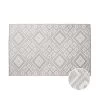 In- & Outdoor-Teppich Ethno L 180 X B 120cm COLOUR CLASH In Grau -Butlers butlers in and outdoor teppich ethno l 180 x b 120cm colour clash in grau