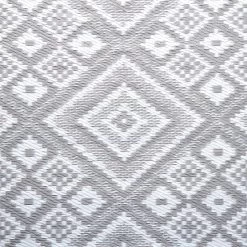In- & Outdoor-Teppich Ethno L 200 X B 150cm COLOUR CLASH In Grau-Weiß -Butlers butlers in and outdoor teppich ethno l 200 x b 150cm colour clash in grau weiss 3
