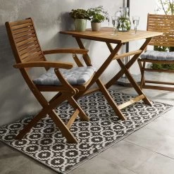 In- & Outdoor-Teppich Mosaik L 150 X B 90cm COLOUR CLASH In Schwarz -Butlers butlers in and outdoor teppich mosaik l 150 x b 90cm colour clash in schwarz 11