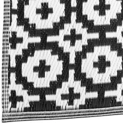 In- & Outdoor-Teppich Mosaik L 150 X B 90cm COLOUR CLASH In Schwarz -Butlers butlers in and outdoor teppich mosaik l 150 x b 90cm colour clash in schwarz 4