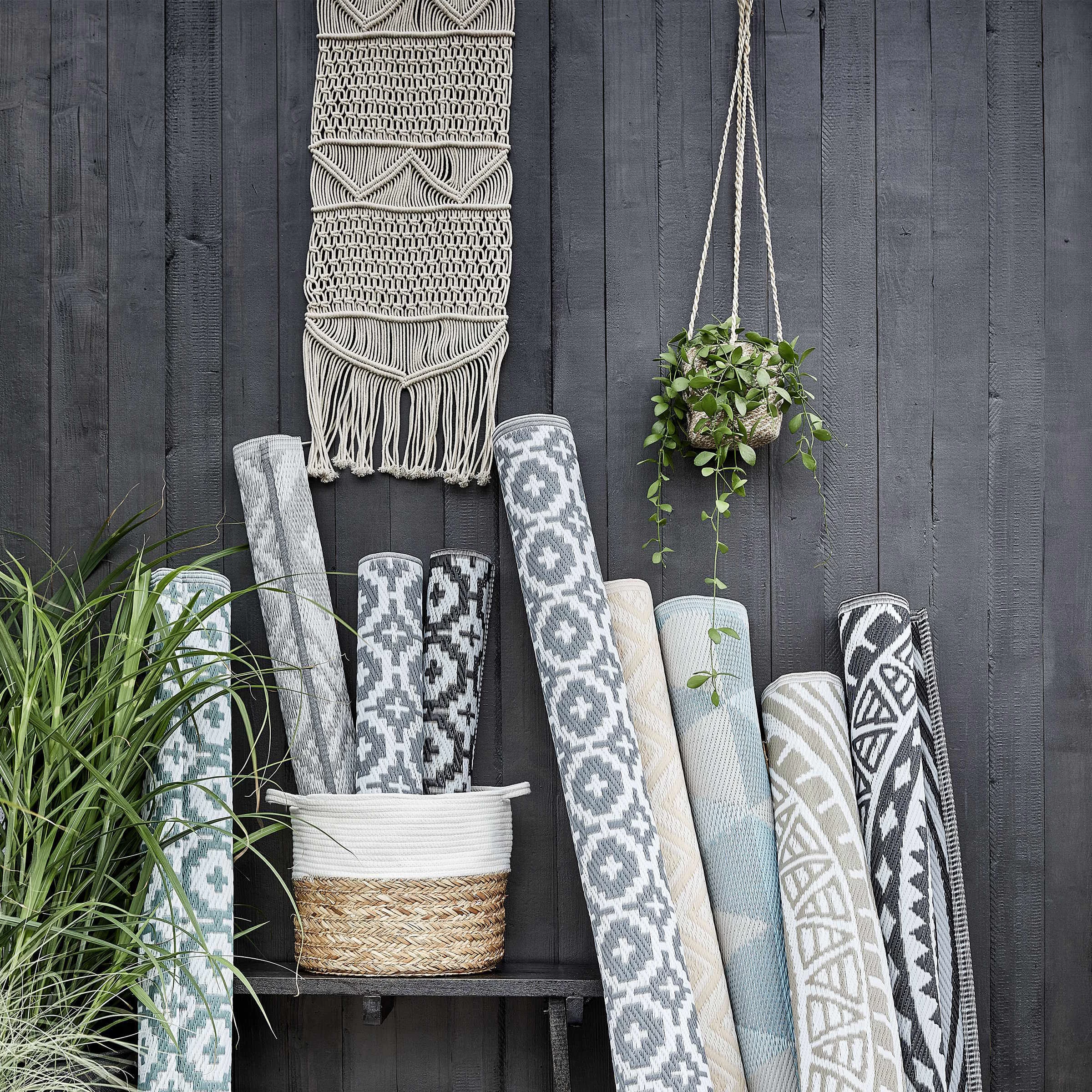 In- & Outdoor-Teppich Mosaik L 200 X B 150cm COLOUR CLASH In Taupe 9 In- & Outdoor-Teppich Mosaik L 200 X B 150cm COLOUR CLASH In Taupe – Bild 7