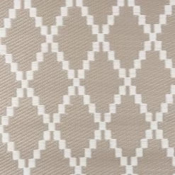 In- & Outdoor-Teppich Rauten L 150 X B 90cm COLOUR CLASH In Natur -Butlers butlers in and outdoor teppich rauten l 150 x b 90cm colour clash in natur 4