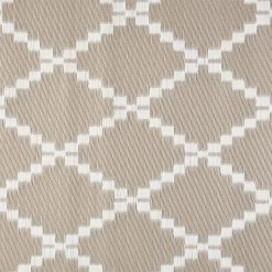 In- & Outdoor-Teppich Rauten L 180 X B 118cm COLOUR CLASH In Natur -Butlers butlers in and outdoor teppich rauten l 180 x b 118cm colour clash in natur 4