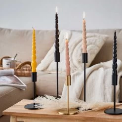 Kerzenhalter Höhe 29cm HIGHLIGHT In Schwarz -Butlers butlers kerzenhalter hohe 29cm highlight in schwarz 1